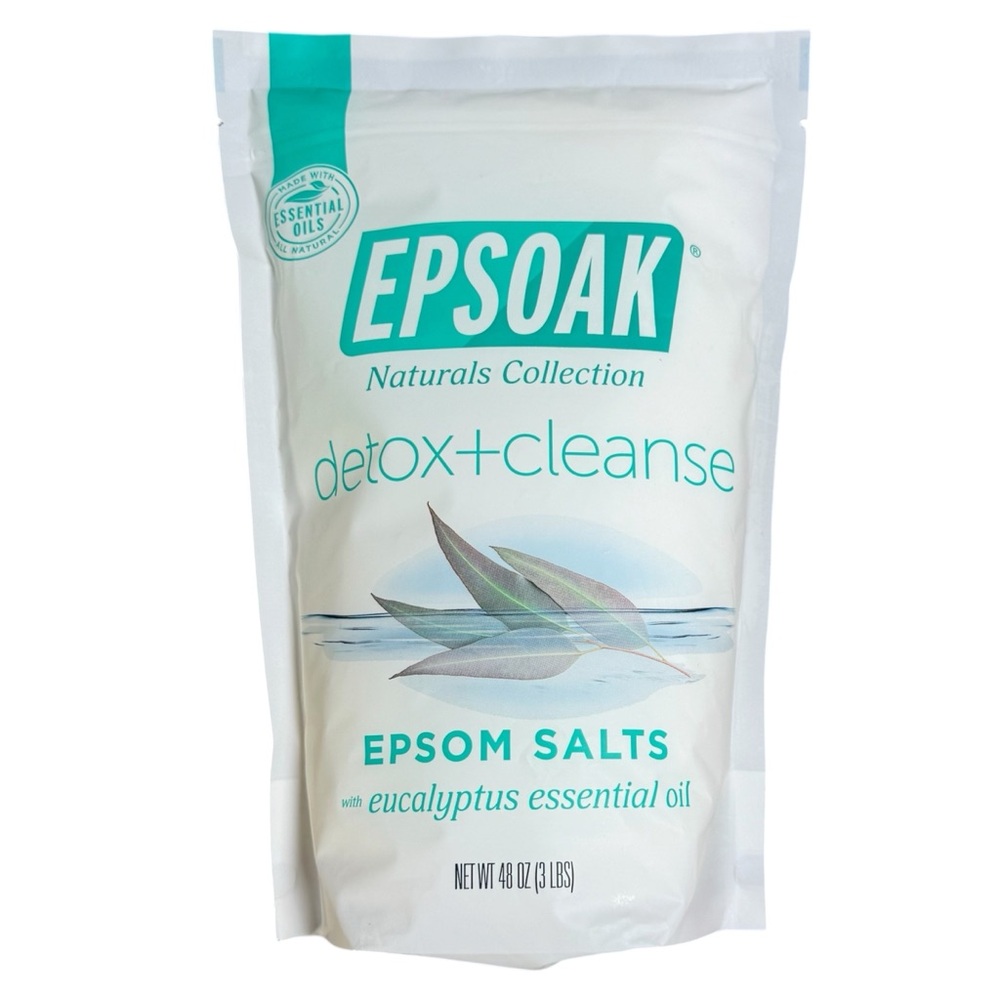 Epsoak Epsom Salt Detox Cleanse Eucalyptus 48oz